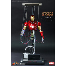 Колекційна фігура Hot Toys: Movie Masterpiece: Marvel: Iron Man: Iron Man (Mark III) (Tune-up Version), (176123)
