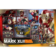 Колекційна фігура Hot Toys: Quarter Scale: Marvel: Iron Man 3:  Iron Man (Mark XLII) (Deluxe Version), (181752) 14
