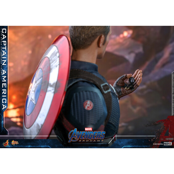 Колекційна фігура Hot Toys: Movie Masterpiece: Marvel: Avengers: Endgame: Captain America, (600608) 5