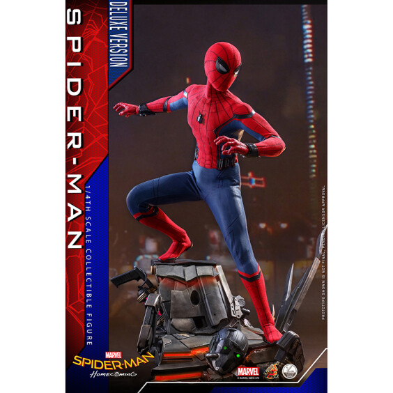 Колекційна фігура Hot Toys: Quarter Scale: Marvel: Spider-Man: Homecoming: Spider-Man (Deluxe version), (602503) 6