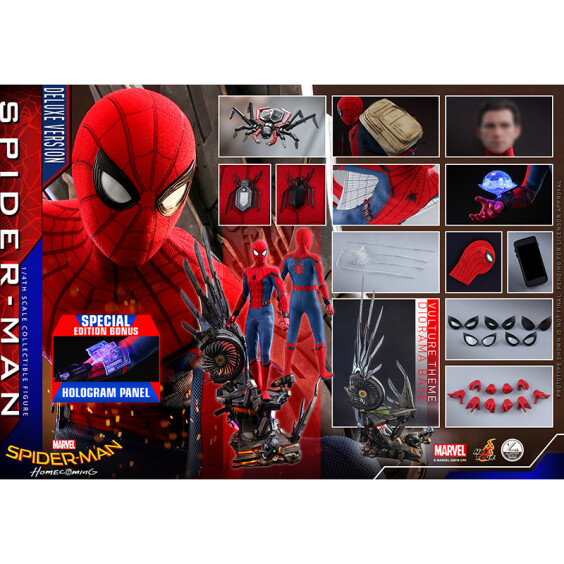 Колекційна фігура Hot Toys: Quarter Scale: Marvel: Spider-Man: Homecoming: Spider-Man (Deluxe version), (602503) 14