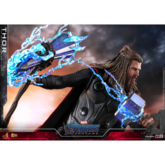 Колекційна фігура Hot Toys: Movie Masterpiece: Marvel: Avengers: Endgame: Thor, (602886) 2