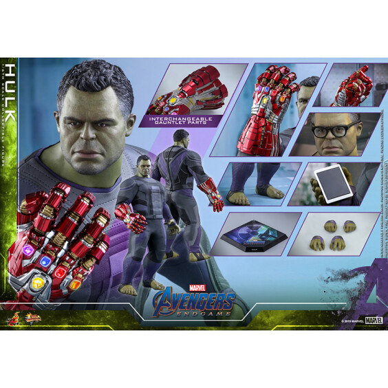 Колекційна фігура Hot Toys: Movie Masterpiece: Marvel: Avengers: Endgame: Hulk, (602893) 8