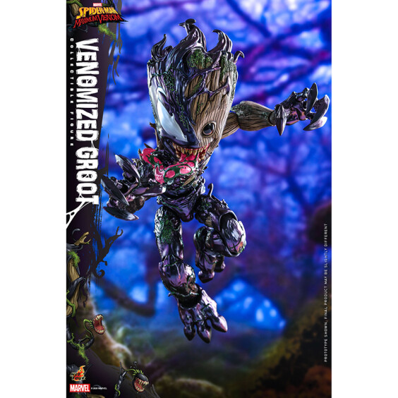 Колекційна фігура Hot Toys: Television Masterpiece: Marvel: Spider-Man: Maximum Venom: Venomized Groot, (605986) 4
