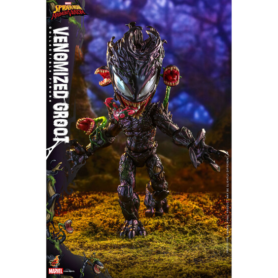Колекційна фігура Hot Toys: Television Masterpiece: Marvel: Spider-Man: Maximum Venom: Venomized Groot, (605986) 5