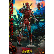 Колекційна фігура Hot Toys: Comic Masterpiece: Marvel: Zombies: Zombie Deadpool, (607096)