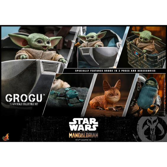 Коллекционная фигура Hot Toys: Television Masterpiece: Star Wars: The Mandalorian: Grogu, (607850) 11