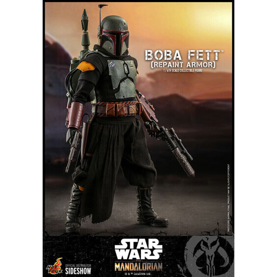 Коллекционная фигура Hot Toys: Television Masterpiece: Star Wars: The Mandalorian: Boba Fett (Repaint Armor), (608796) 2