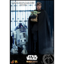 Коллекционная фигура Hot Toys: Television Masterpiece: Star Wars: The Mandalorian: Luke Skywalker (Deluxe Version), (609021)