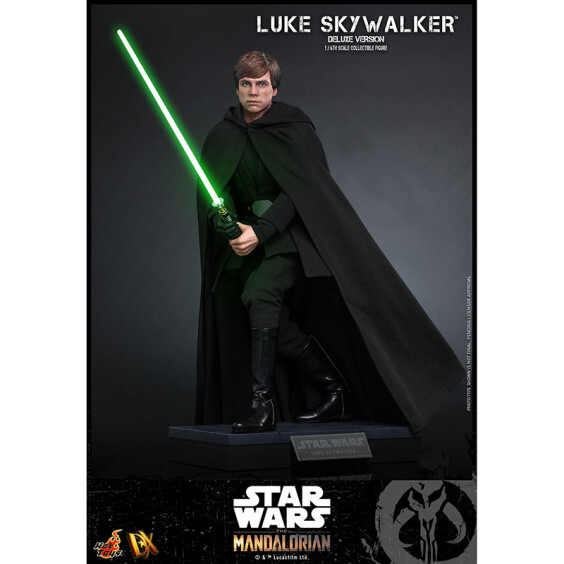 Коллекционная фигура Hot Toys: Television Masterpiece: Star Wars: The Mandalorian: Luke Skywalker (Deluxe Version), (609021) 3