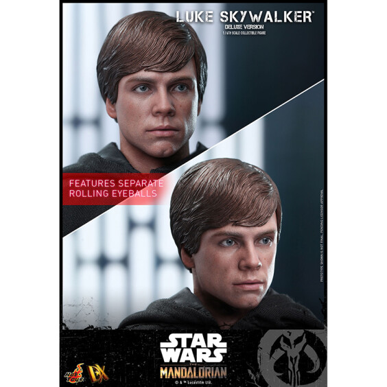 Колекційна фігура Hot Toys: Television Masterpiece: Star Wars: The Mandalorian: Luke Skywalker (Deluxe Version), (609021) 5