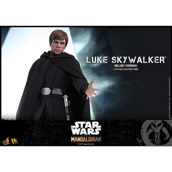 Коллекционная фигура Hot Toys: Television Masterpiece: Star Wars: The Mandalorian: Luke Skywalker (Deluxe Version), (609021) 9