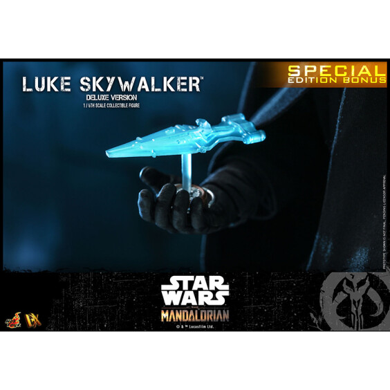 Коллекционная фигура Hot Toys: Television Masterpiece: Star Wars: The Mandalorian: Luke Skywalker (Deluxe Version), (609021) 10