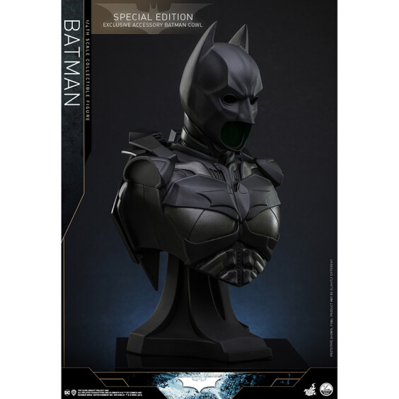 Коллекционная фигура Hot Toys: Quarter Scale: DC: Batman: The Dark Knight Trilogy: Batman, (609984) 9