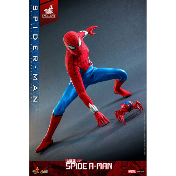 Колекційна фігура Hot Toys: Comic Masterpiece: Marvel: WEB of Spider-Man: Spider-Man, (611062) 4