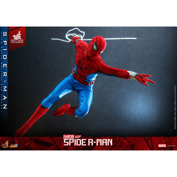 Колекційна фігура Hot Toys: Comic Masterpiece: Marvel: WEB of Spider-Man: Spider-Man, (611062) 7