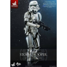 Колекційна фігура Hot Toys: Movie Masterpiece: Star Wars: Stormtrooper (Chrome Version) (Exclusive), (609175)