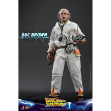 Коллекционная фигура Hot Toys: Movie Masterpiece: Back to the Future: Doc Brown, (609168)