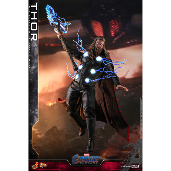 Колекційна фігура Hot Toys: Movie Masterpiece: Marvel: Avengers: Endgame: Thor, (602886) 5