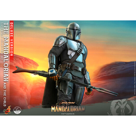 Коллекционная фигура Hot Toys: Quarter Scale: Star Wars: The Mandalorian: The Mandalorian & Grogu (Set), (607041) 8