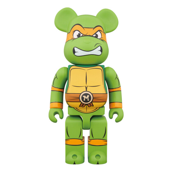 Bearbrick: Teenage Mutant Ninja Turtles: Michelangelo (400%), (44268)