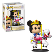 Фигурка Funko POP!: Disney: Walt Disney World 50th Anniversary: Minnie Mouse on Prince Charming Regal Carrousel, (65718)
