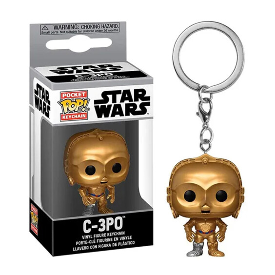 Брелок Funko POP! POP Star Wars: C-3PO, (53056)