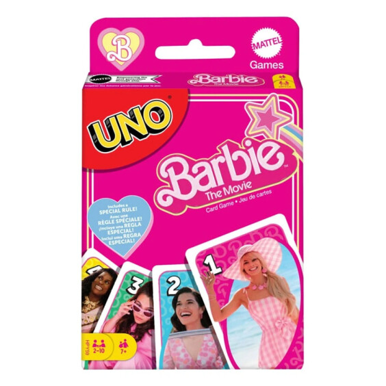 Настільна гра Mattel: UNO: Barbie: the Movie, (170845)