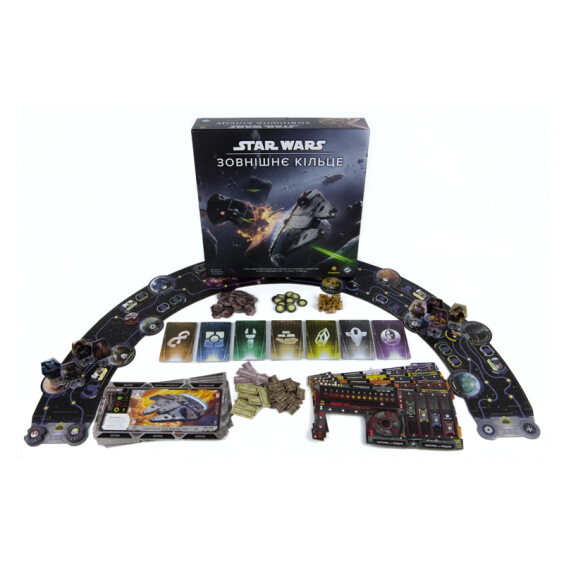 Настольная игра Fantasy Flight Games: Star Wars: Outer Rim (Зовнішнє кільце), (570172) 2