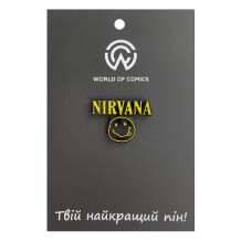 Металевий значок (пін) Nirvana: Logo, (13657)