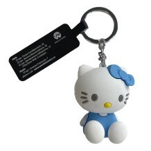3D брелок Hello Kitty: Kitty (Blue), (9369)