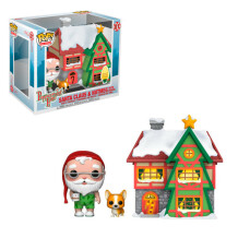 Фігурка Funko POP! Town Holiday: Santa's House/Santa & Nutmeg, (44423)