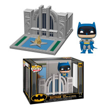 Фігурка Funko POP! POP Towns: Batman 80th Hall of Justice w/Batman, (44469)