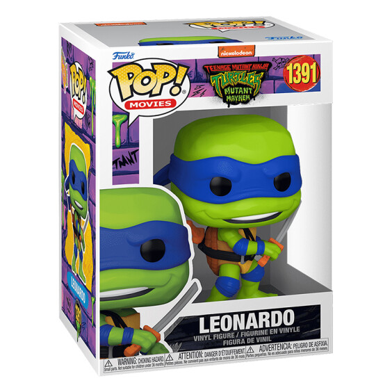 Фигурка Funko POP!: Movies: Teenage Mutant Ninja Turtles: Mutant Mayhem: Leonardo, (72332) 3