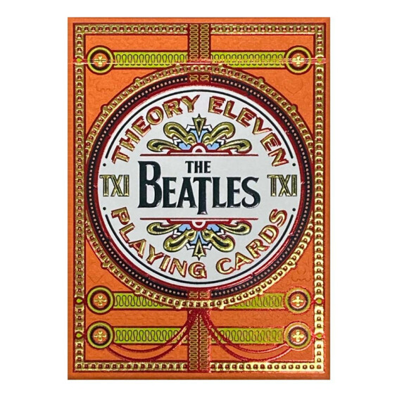 Игральные карты Theory11: The Beatles (Orange), (120025)