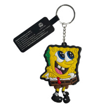 Брелок двухсторонний SpongeBob SquarePants: Smiley Bob, (9941)