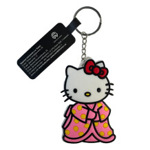 Брелок двухсторонний Hello Kitty: Kitty (Pink Dress), (9905)