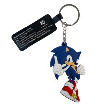 Брелок двухсторонний Sonic: the Hedgehog: Sonic, (9375)