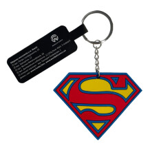Брелок двухсторонний DC: Superman: Logo, (9453)