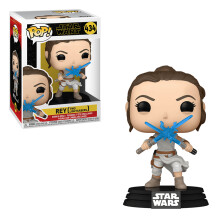 Фігурка Funko POP!: Star Wars: Rey (Two Lightsabers), (51484)
