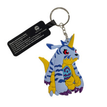 Брелок двосторонній Digimon: Gabumon, (10469)