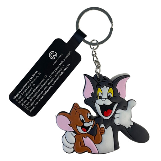 Брелок двухсторонний Tom & Jerry: Tom and Jerry, (10479)