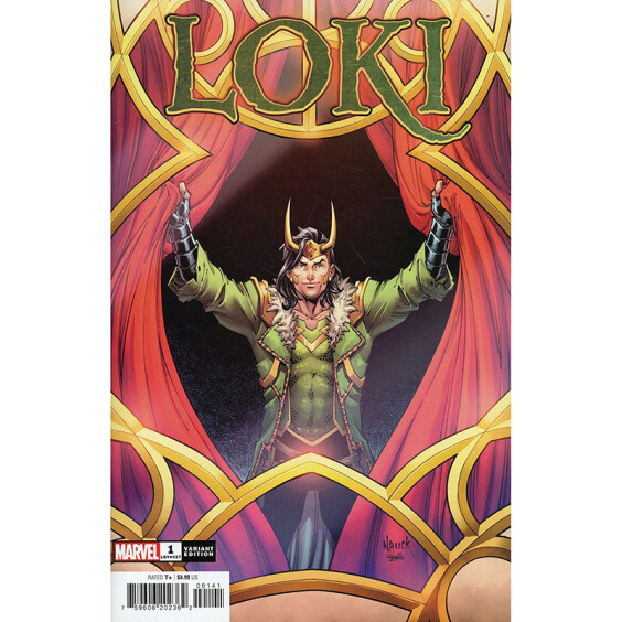 Комікс Marvel. Loki. The Liar. Chapter 1. Volume 4. #1 (Nauck's Cover), (362202)