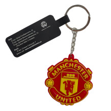 Брелок двухсторонний Football Clubs: Manchester United: Logo, (9979)