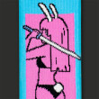 Шкарпетки японські CEH: Usagi: «女の子のウサギ» (р. 35-39), (91457) 2