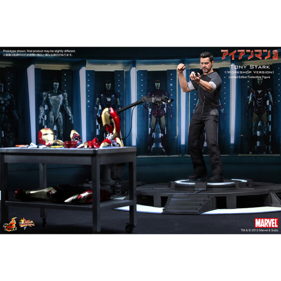 Коллекционная фигура Hot Toys: Movie Masterpiece: Marvel: Iron Man 3: Tony Stark (Workshop Version), (84969) 10