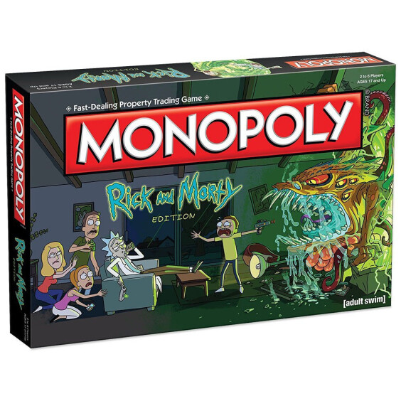 Настільна гра Winning Moves: Monopoly: Rick & Morty, (702701) 5