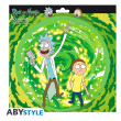 Килимок для миші ABYstyle: Rick & Morty: Portal, (47575) 2