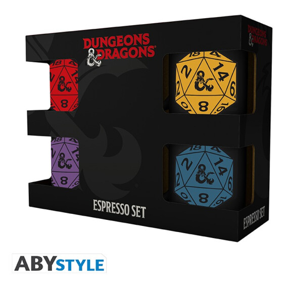 Подарунковий комплект ABYstyle: Dungeons & Dragons: D20, (485772) 2