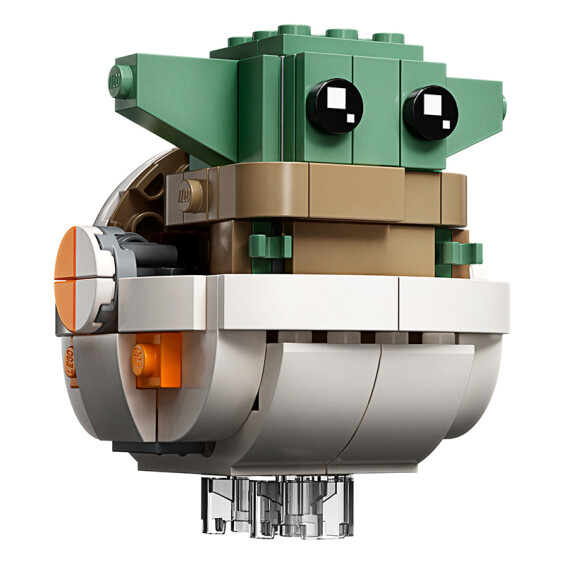 Конструктор Lego: Brick Headz: Star Wars: The Mandalorian: The Mandalorian and The Child, (75317) 9